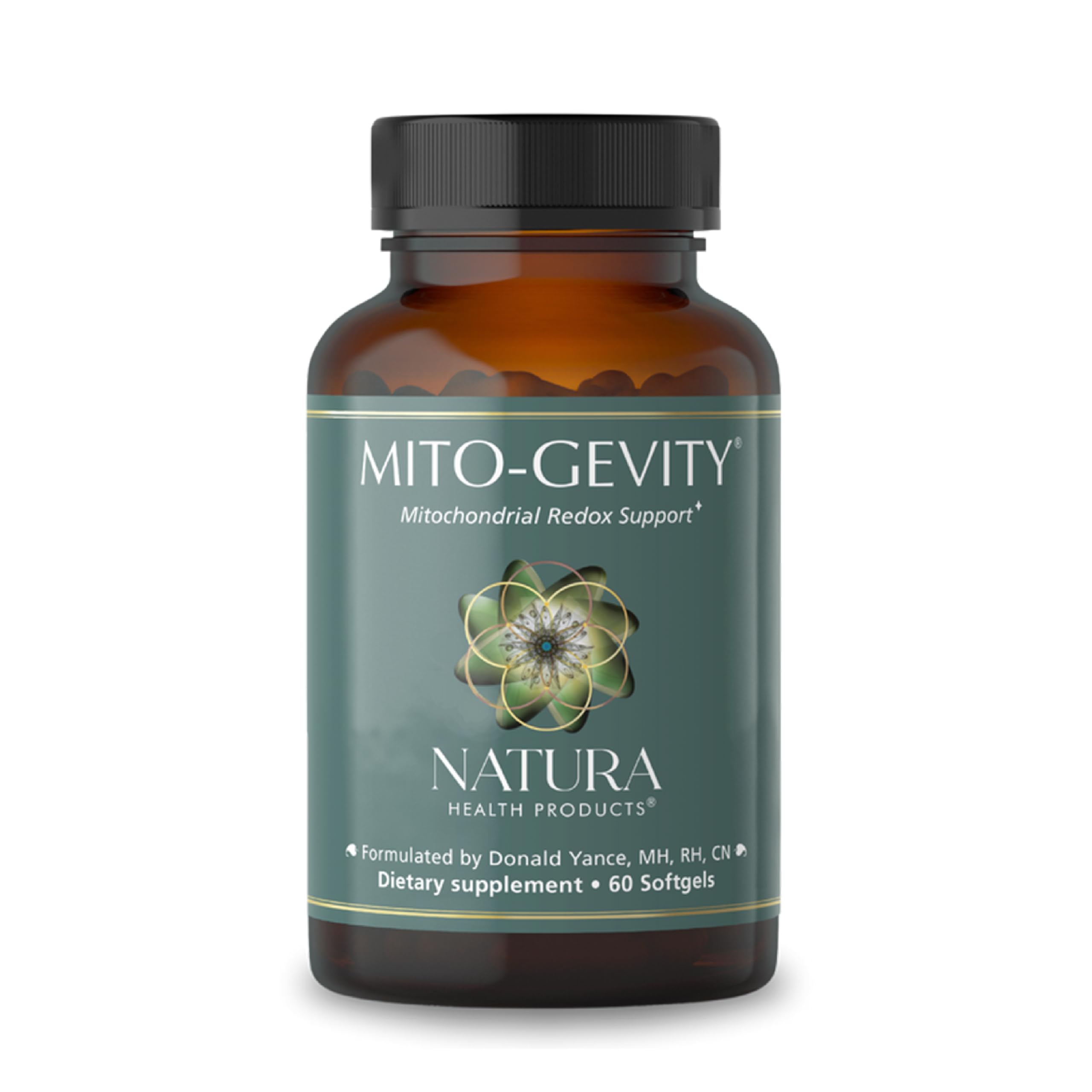 Natura Health Products Mito-Gevity (CV-Res-Q) Supplement – Mitochondrial Energy & Longevity Support* - Featuring Resveratrol, Hawthorn, Silibinol, R-Alpha Lipoic Acid (R-ALA) (60 Capsules)
