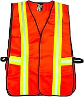 Vista 2 de G & F Products Chaleco de seguridad reflectante de alta visibilidad con bolsillos multifunción ANSI Clase 2