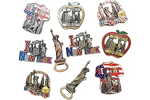 NYC Souvenir Refrigerator Magnet 10-Pack