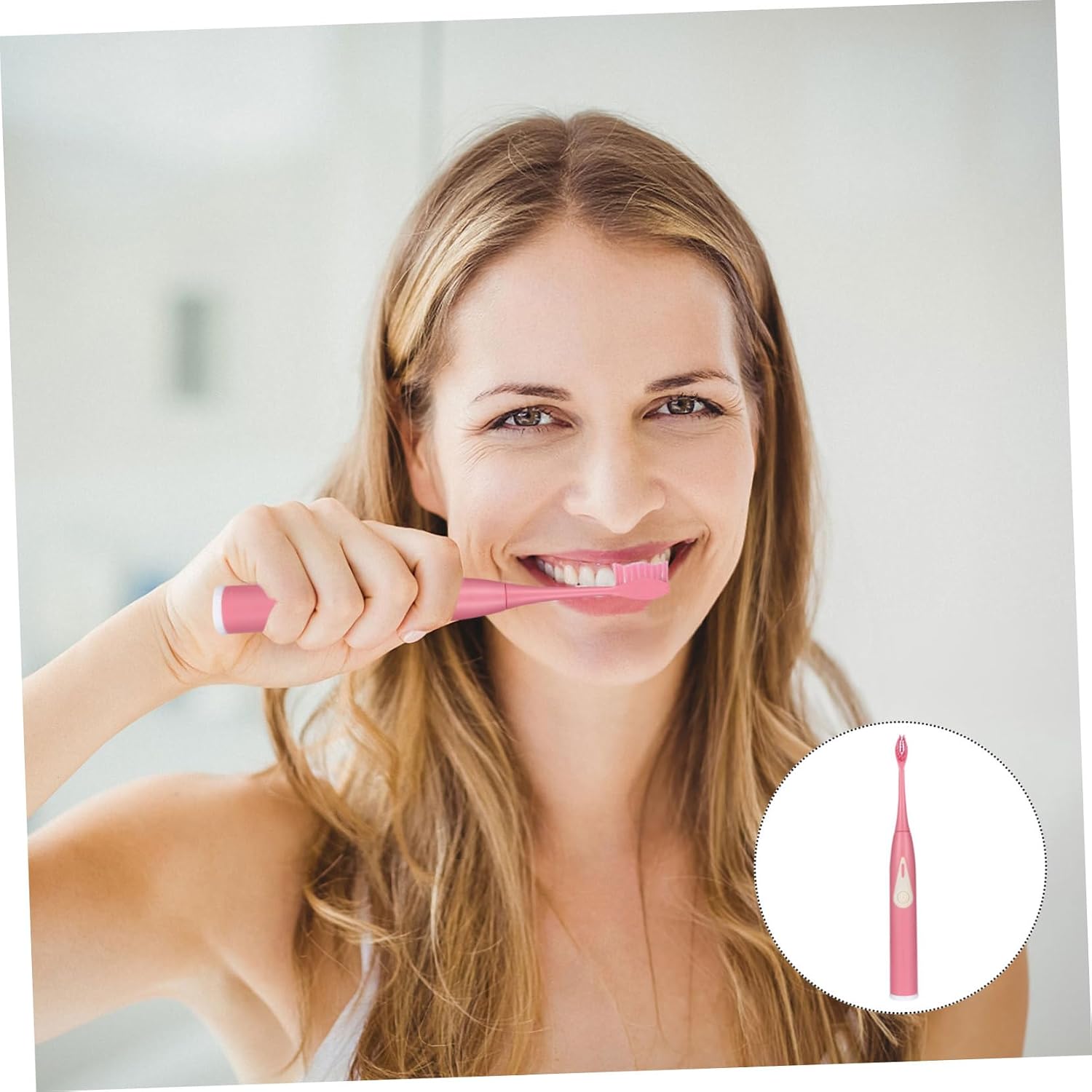 Intelligent Tooth Brush Electric Cleaning Toothbrush Sound Wave Vibration Battery Toothbrush for Adults Extra Soft for Adults Whitening Teeth Brush