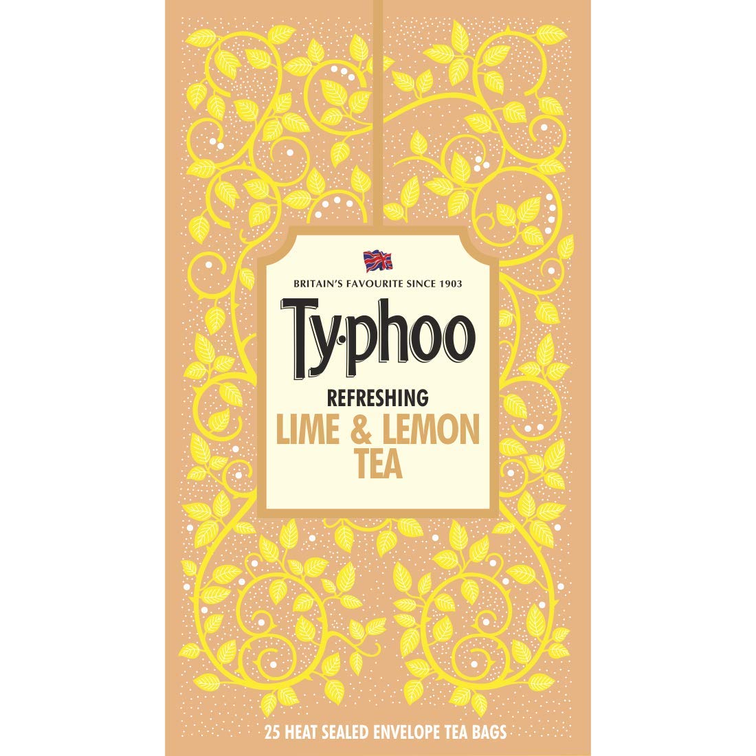 Ty-phoo Flurys Refreshing Lime & Lemon Flavoured 25 Tea Bags, 45 Grams 4