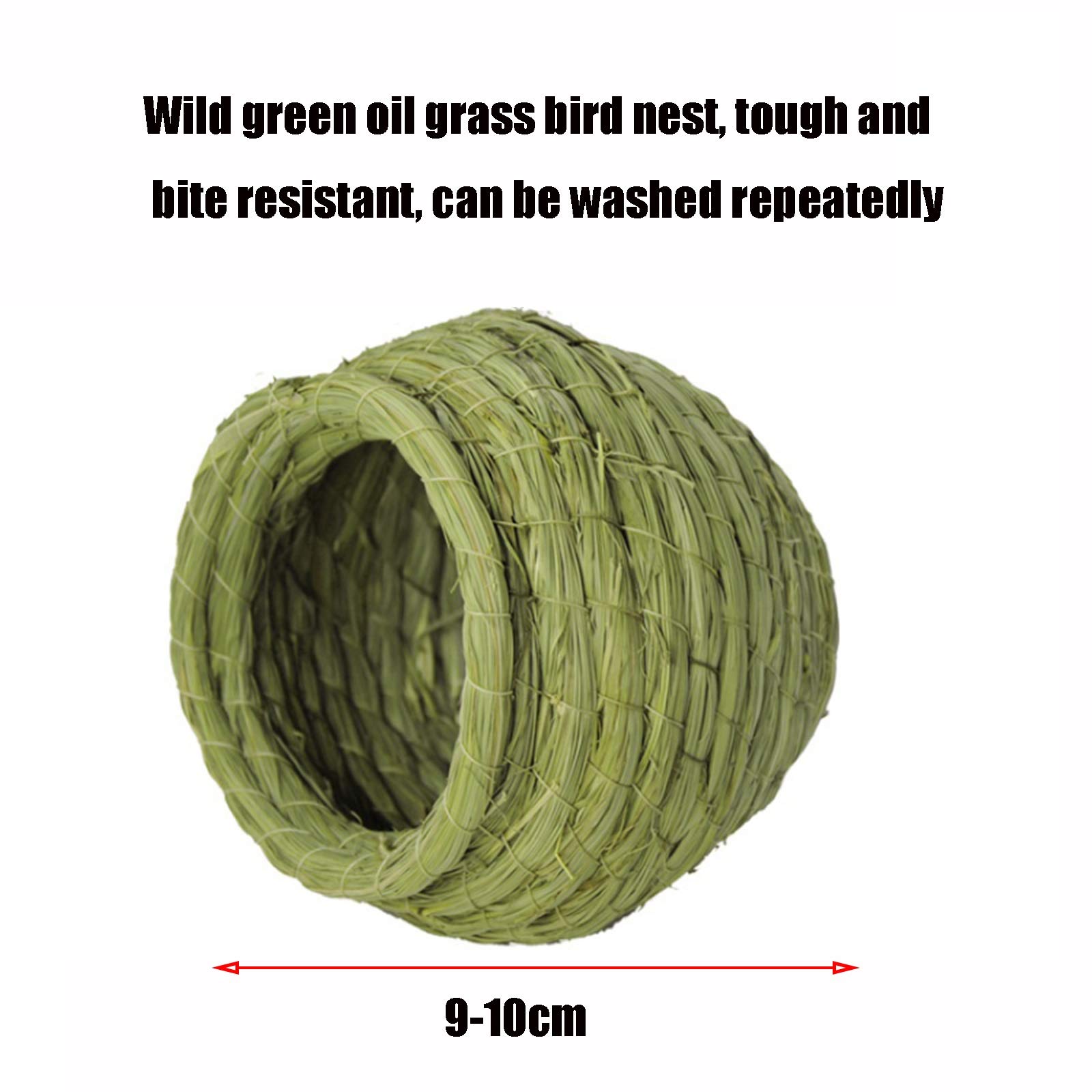 Nidi per Uccelli Eco-Friendly Bird Bird's Nest Outdoor Garden Courtyard Birdhouse Pet Bird Cage Lavabile (Size : Small)