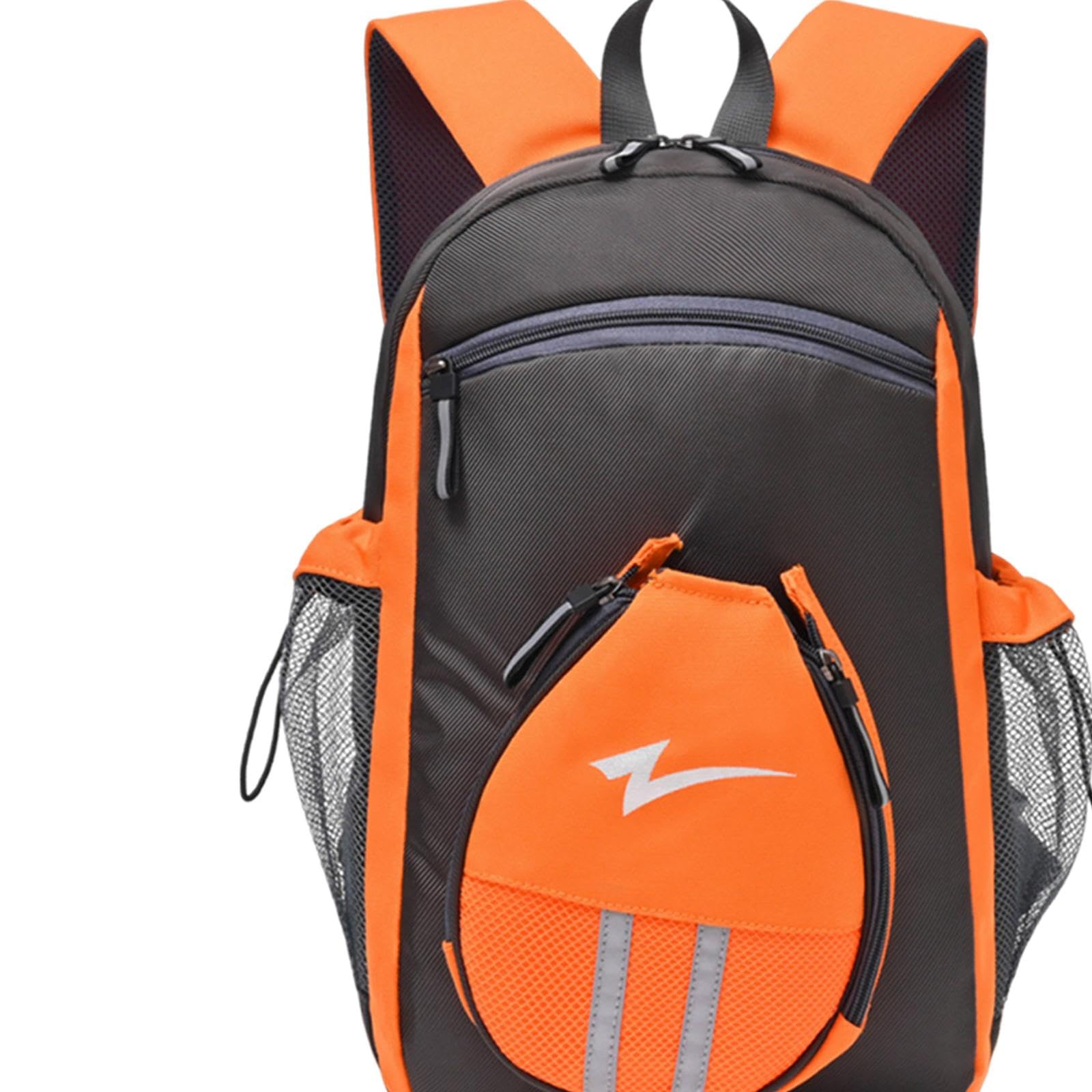 Amagogo Tennisrucksack Tischtennis Rucksack Schlägertasche Schuhfach Outdoor Sport Tasche Aus Leichtem Nylon mit Gepolsterten Trägern für Training Reise
