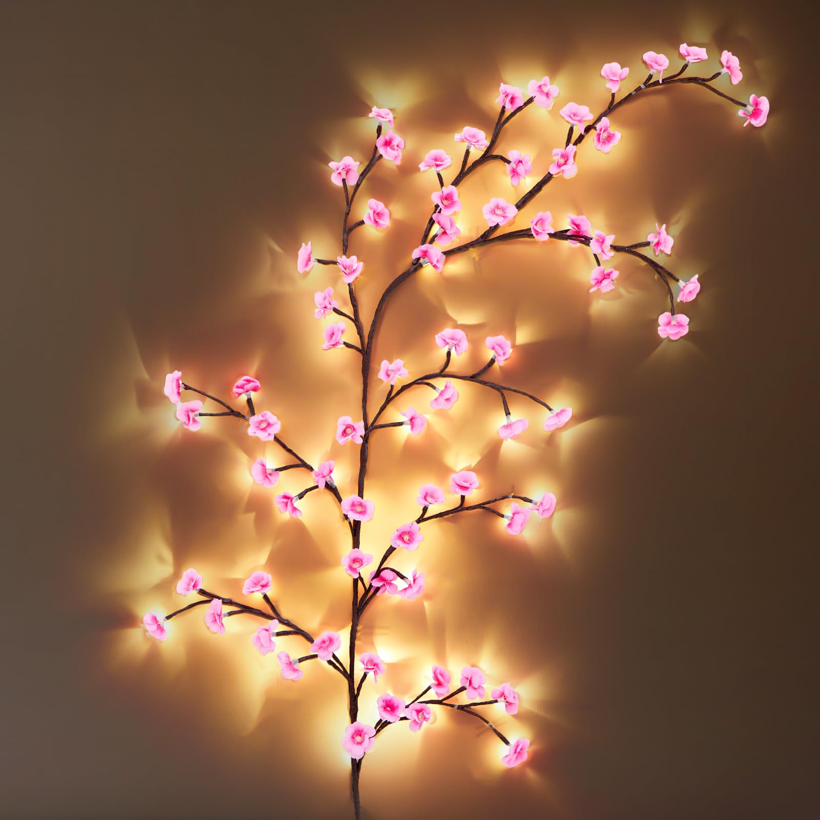 Amazon.com: Glooglitter 1 Set Cherry LED Tree Branch Lights for