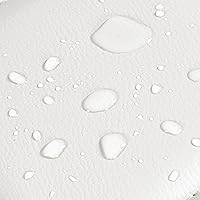 Vista 117 de Yaheetech - 4 taburetes de bar ajustables para mostrador de cocina, taburetes de bar/mostrador, silla de comedor giratoria hidráulica de piel Marrón