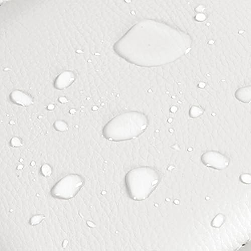 Miniatura 148 de Yaheetech Juego de 2 taburetes de bar ajustables de piel sintética, taburetes de mostrador modernos con respaldo y reposapiés, taburetes de bar