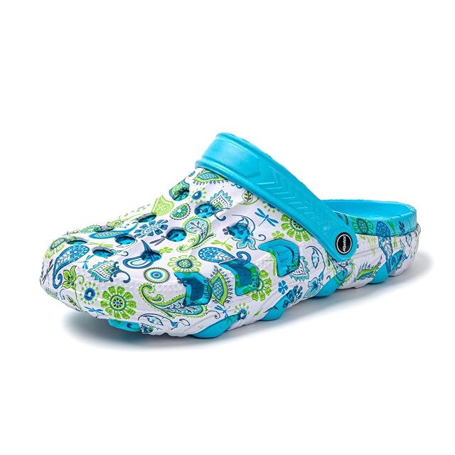 JOMIX Chodaki dla kobiet, letnie buty do basenu, plaża, antypoślizgowe chodaki z gumy EVA, SD9440