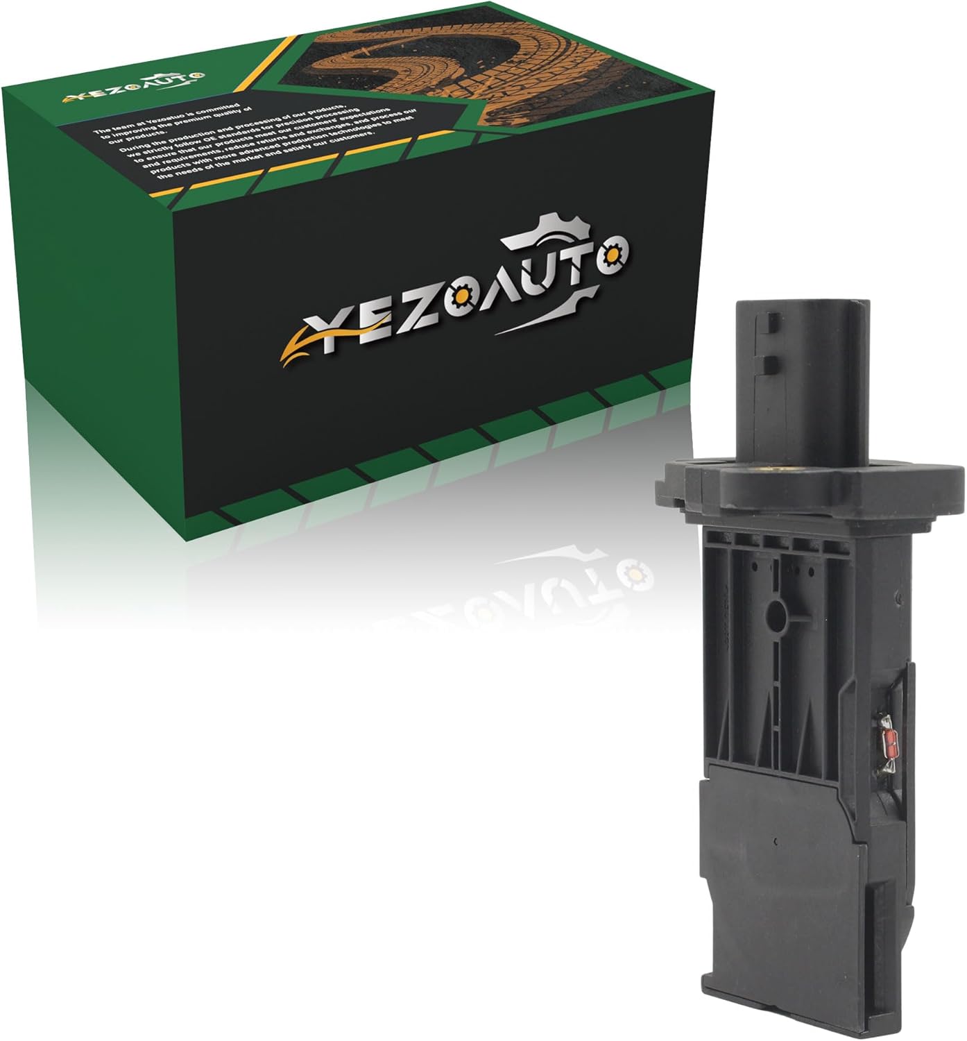 Mass Air Flow Sensor for Nissan Kicks 18-21 / Maxima 16-21 / Pathfinder 17-20 / Rogue Sport 17-21 / Sentra 16-19 / Versa 18-21 / Altima 16-18 & Infiniti QX60 17-20 OE# 22680-5RF0A AFH60M-48