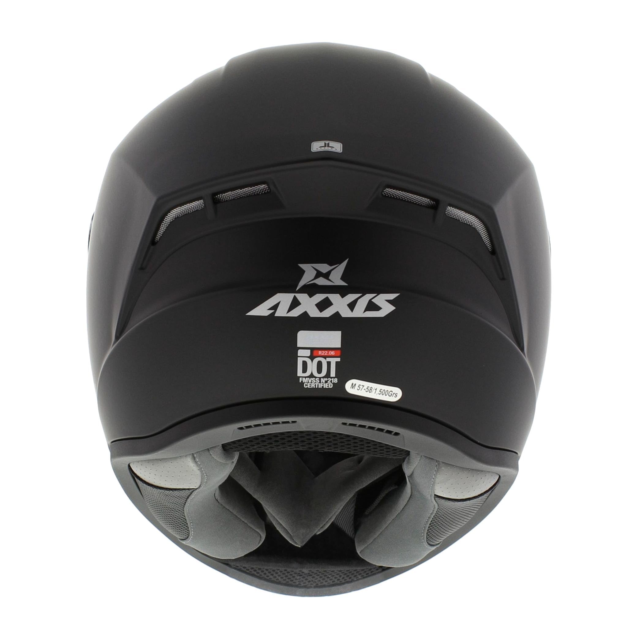 Axxis Dragon S Integral Casco sólido Mate Negro (M)