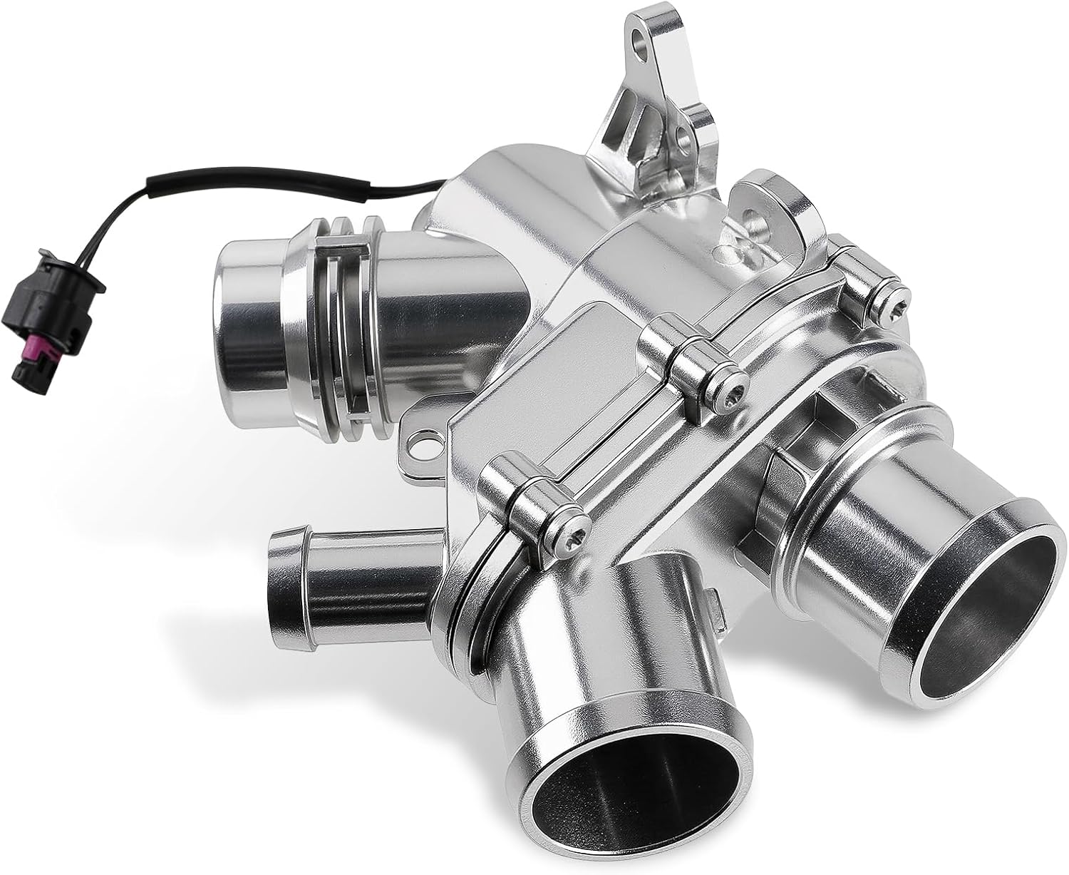 GoaMotors Upgraded Metal Thermostat With Sensor Compatible with Jaguar Supercharged 2014+ with Land Rovers 2015+ AJ126 3.0L V6 S/C Engine, Replace AJ814048, LR117568