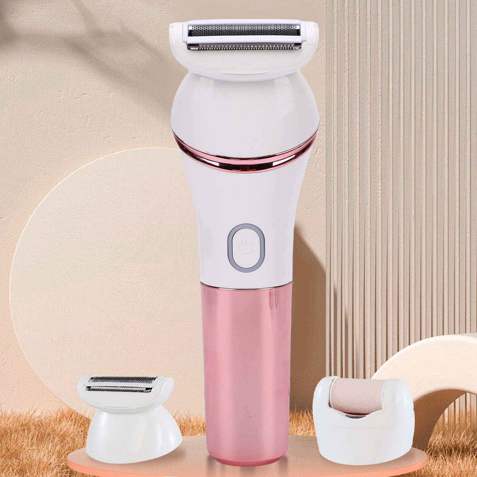 Sonew 4-in-1-Epilierer, Elektrischer Haarentferner, Körperhaarschneider für Männer und Frauen, Wasserdichter Nass- und Trockengebrauch, mit Integriertem Lithium-Ionen-Akku und