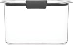 Rubbermaid Conteneur, plastique sans BPA, stockage hermétique de la nourriture de la garde-manger Brilliance, stock ouvert, sucre brun (7.8 Coupe)