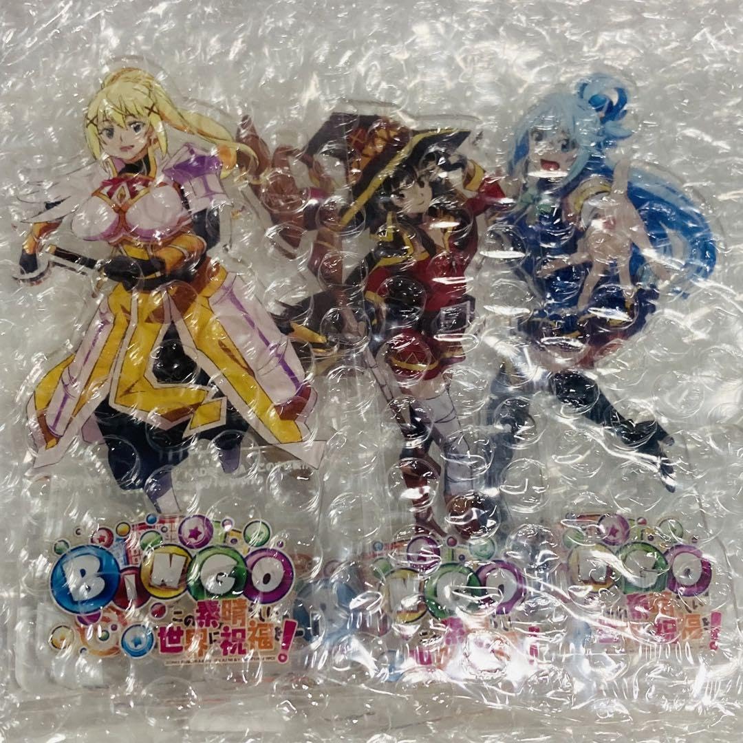 Amazon.co.jp: GAPOLI このすばBINGO サウンドキーホルダー アクリル 