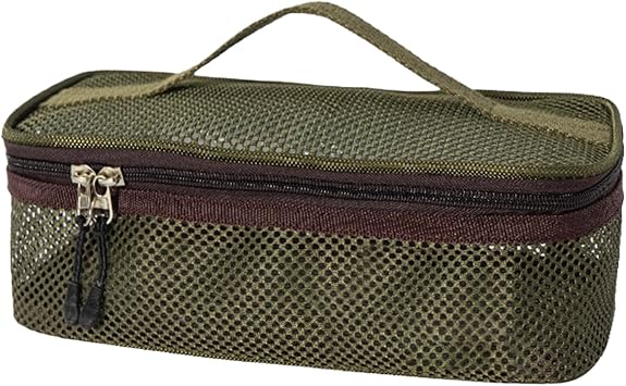 Camping Storage Bag Multifunctional Zippered Mesh Outdoor Organizer