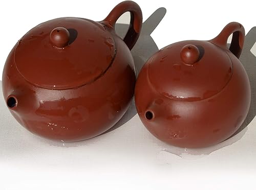 Miniatura 7 de Tetera china Yixing auténtico DaHongPao té rojo Xishi ollas filtro de bola (5 oz/5.1 fl oz)