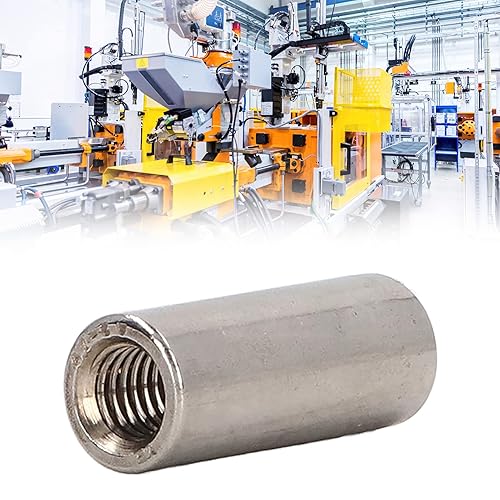 Miniatura 3 de Tuercas de acoplamiento de acero inoxidable M5, tuerca de conector hembra redonda para conexión