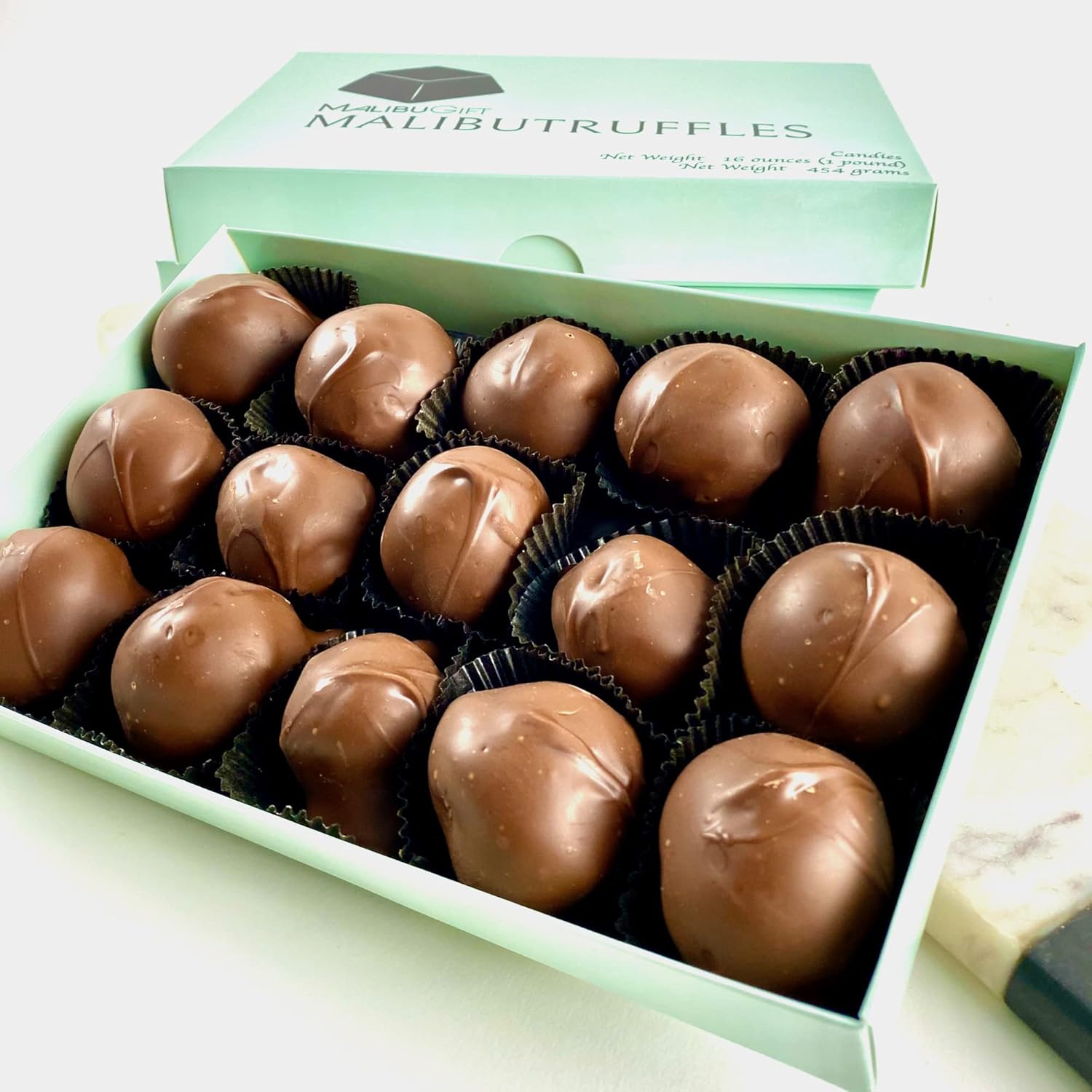 MalibuGift Chocolate Covered Cherries with a Liquid Filling Hand Dipped in Milk Chocolate for a Rich Chocolate and Cherry Taste