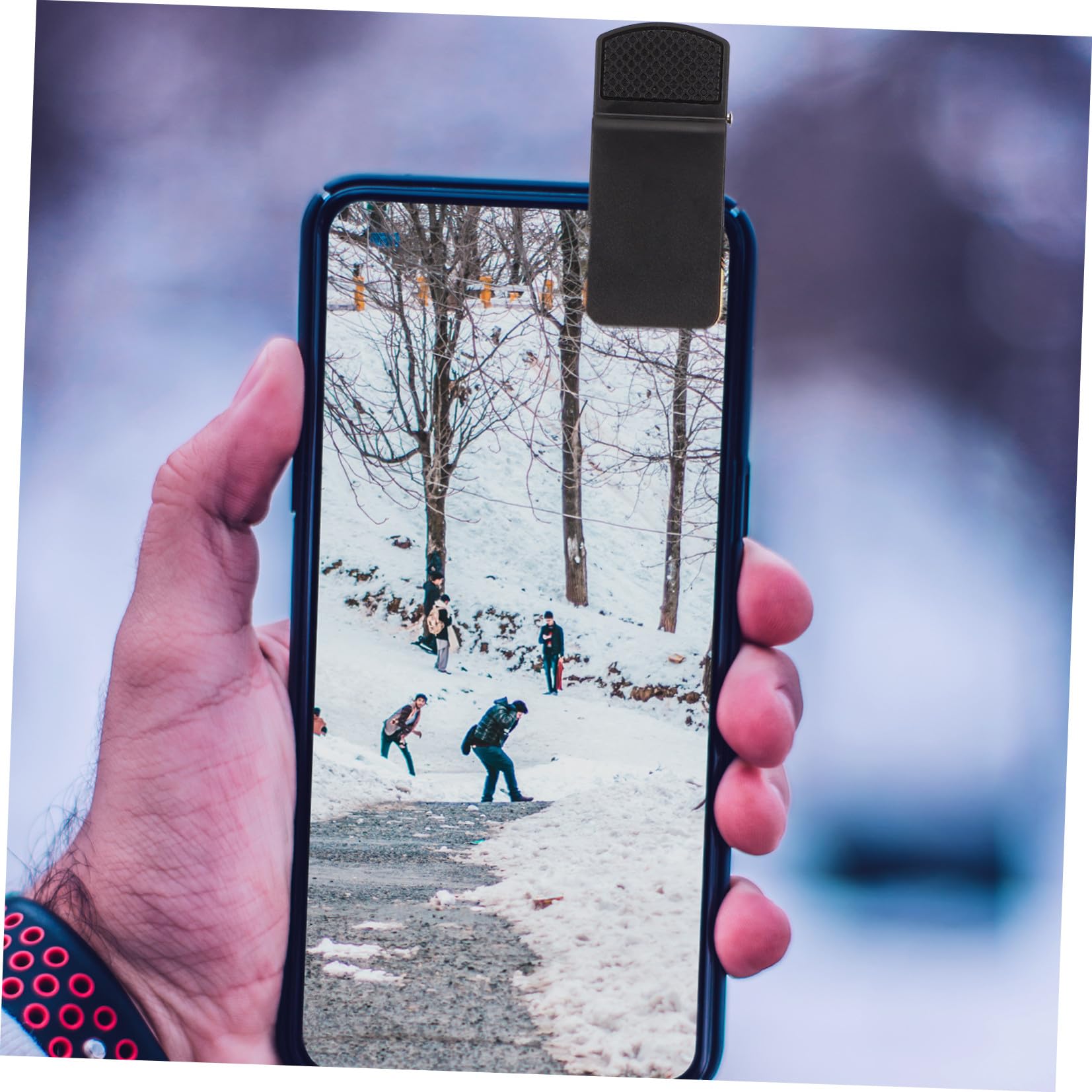 UPKOCH 1satz Cpl-Filter Smartphone-kameras Kreative Fotofilter Mit Gradientgelb Und Blaues Licht Entfernen Tragbares Design Kompatibel Mit Meisten Smartphones