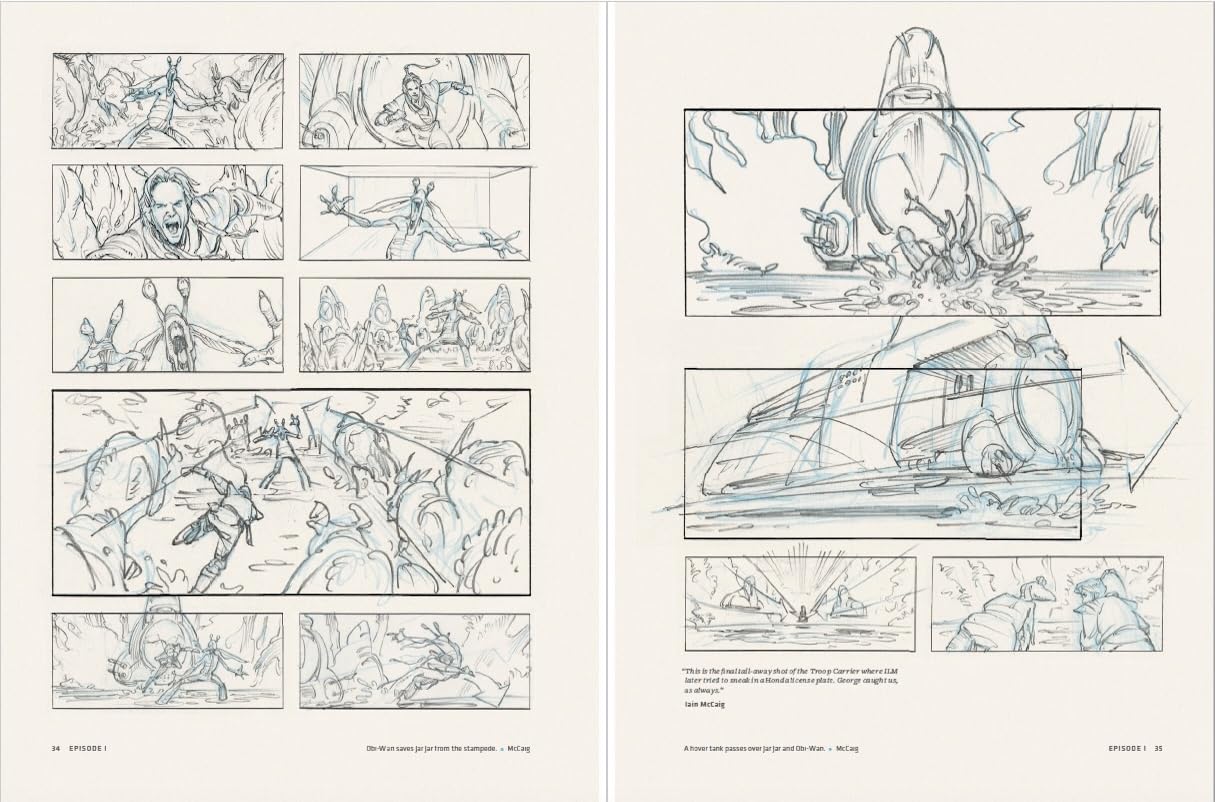 Star Wars Storyboards: The Prequel Trilogy-