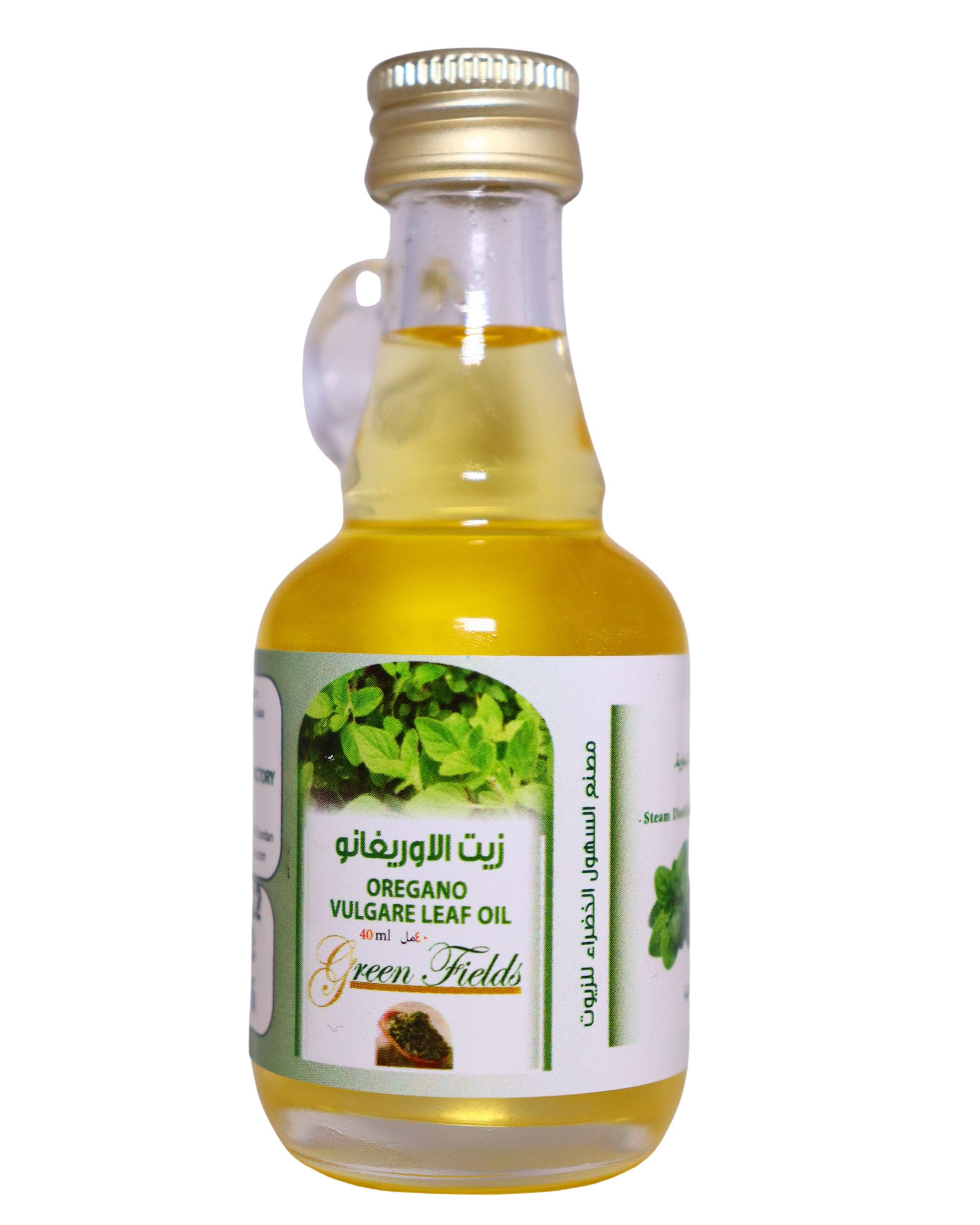 Green Fields Oregano & Sesame Oil Blend - Steam Distilled, Cold Pressed, Pure