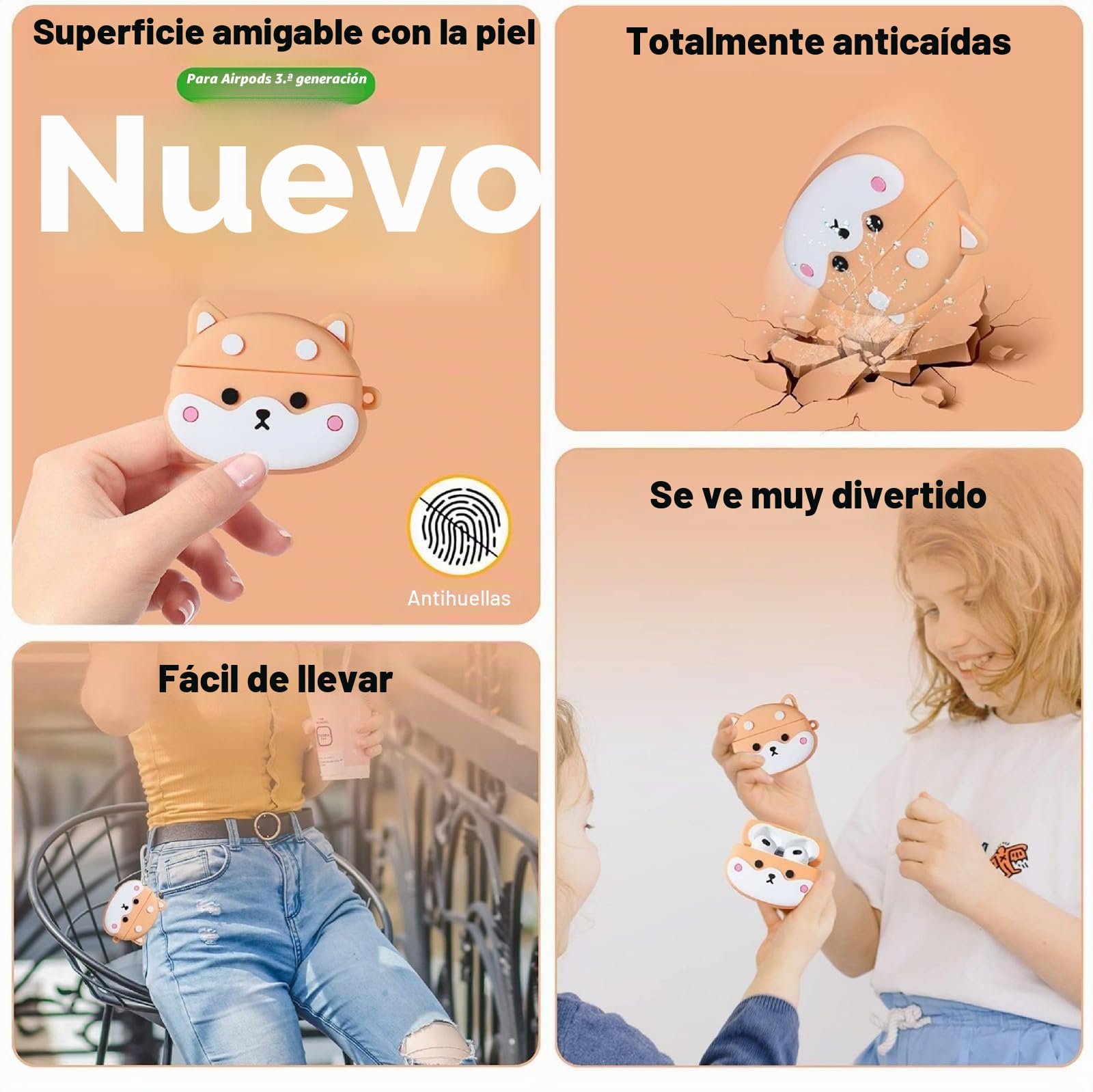 GIOPUEY Cover Compatibile con Realme Buds Air 5 Pro, Carino Divertente Cartone Animato TPU Silicone Custodia, Protettiva Case Cover con Gancio Portachiavi per Uomini Donne - Corgi GIOPUEY Cover Compatibile con Realme Buds Air 5 Pro, Carino Divertente Cartone Animato TPU Silicone Custodia, Protettiva Case Cover con Gancio Portachiavi per Uomini Donne - Corgi