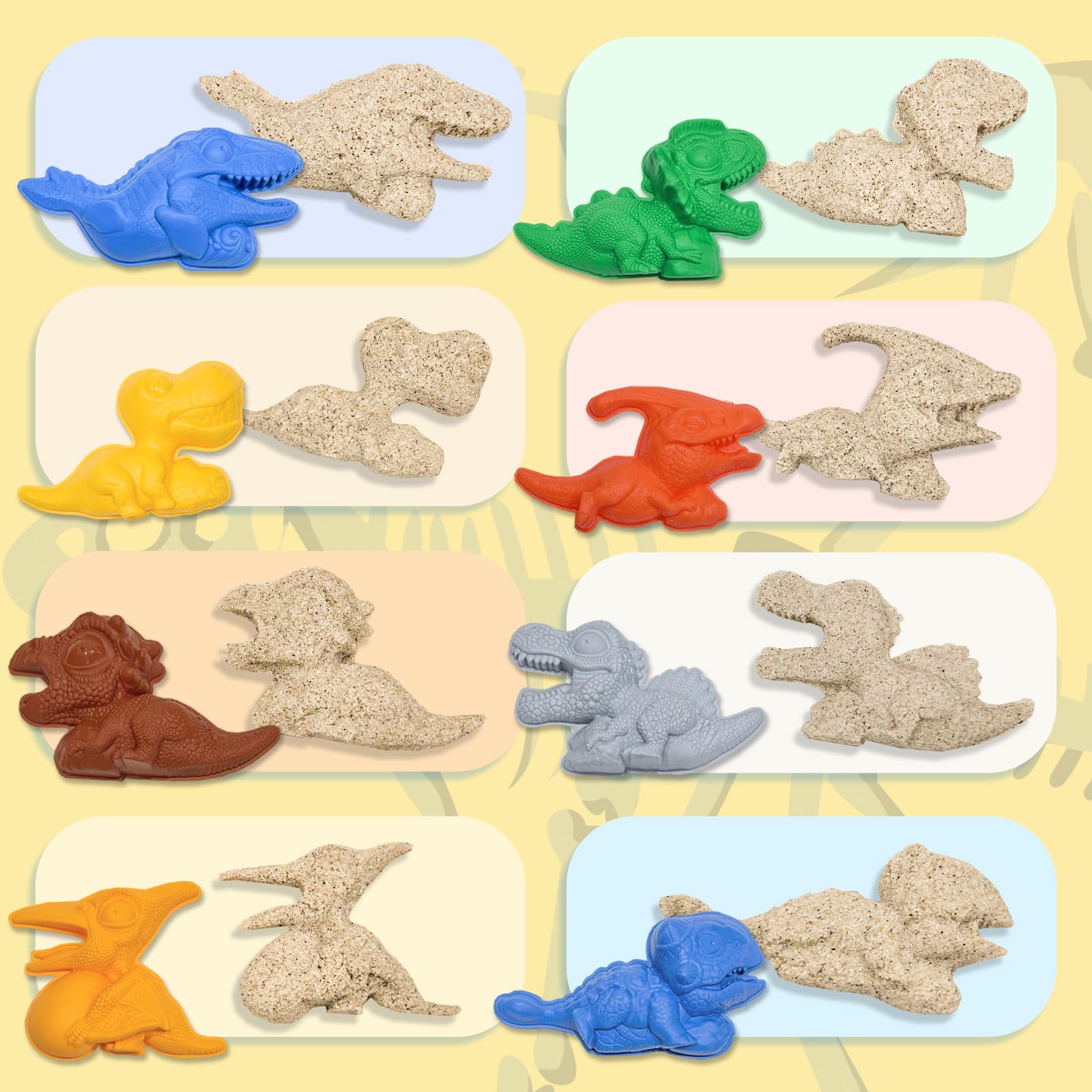 Amazon.co.jp: VBACALA 砂遊び 砂遊びおもちゃ お砂場 2IN1 恐竜 車