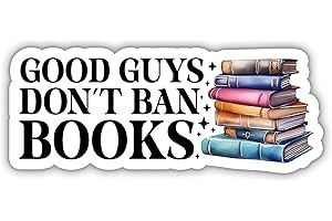 Colorful Good Guy Sticker, an Awesome Gift for Bookworms