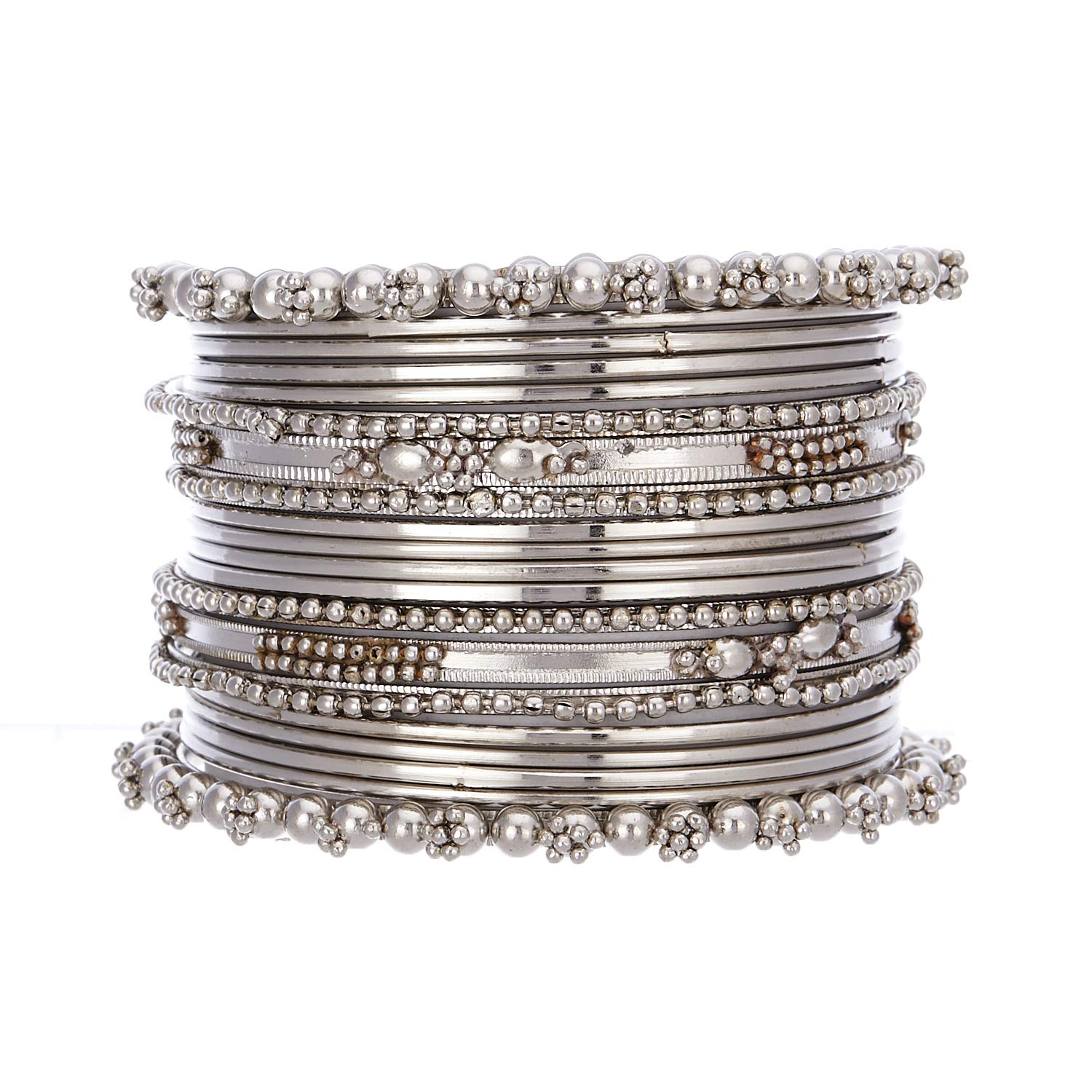 See full amazon price history chart for KENNICE Set Of 20 Oxidized Silver-Plated Traditional Bangles Set Jewellery For Girls & Women KENNICE Set Of 20 Oxidized Silver-Plated Traditional Bangles Set Jewellery For Girls & Women (B07DYY5QQ3) Amazon Price History, Amazon Price Tracker