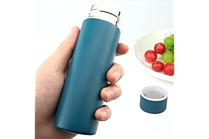 Cute Small Blue Water Bottle for Kids: 4.4 Fl. Oz. - Mini...