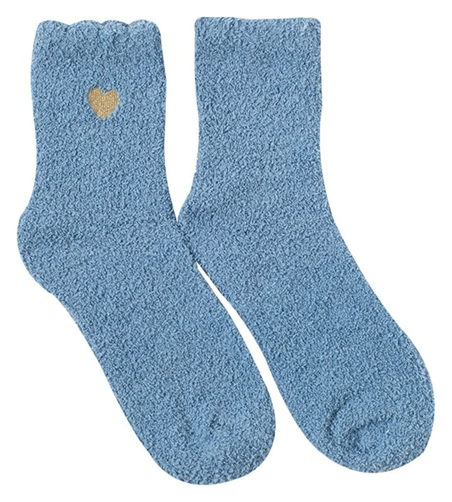 Calzini Termici Calzini Da Donna Con Motivo A Cuore ， Calzini Da Donna In Cotone Carino Calzini In Cotone Alla Moda Calzini Invernali