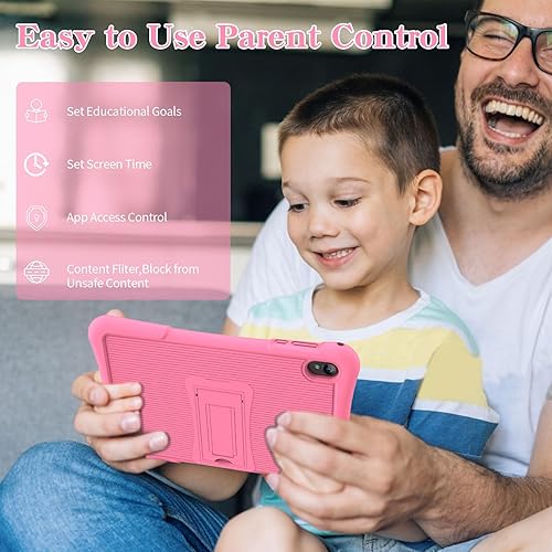 Miniatura 4 de NEWISION Tablet Android 14 de 10 pulgadas para niños, control parental, educativo, pantalla IPS HD de 10.1 pies, cámara doble, batería de 6000 mAh,