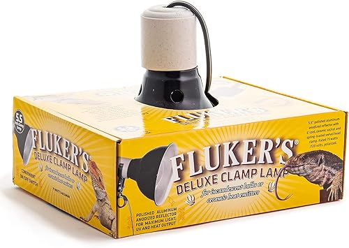 Miniatura 2 de Lámpara Fluker 27002 con abrazadera para reptiles con interruptor