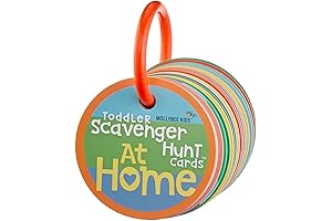 MOLLYBEE KIDS Toddler Scavenger Hunt Cards: Engage your Curious Toddlers with Indoor Activity