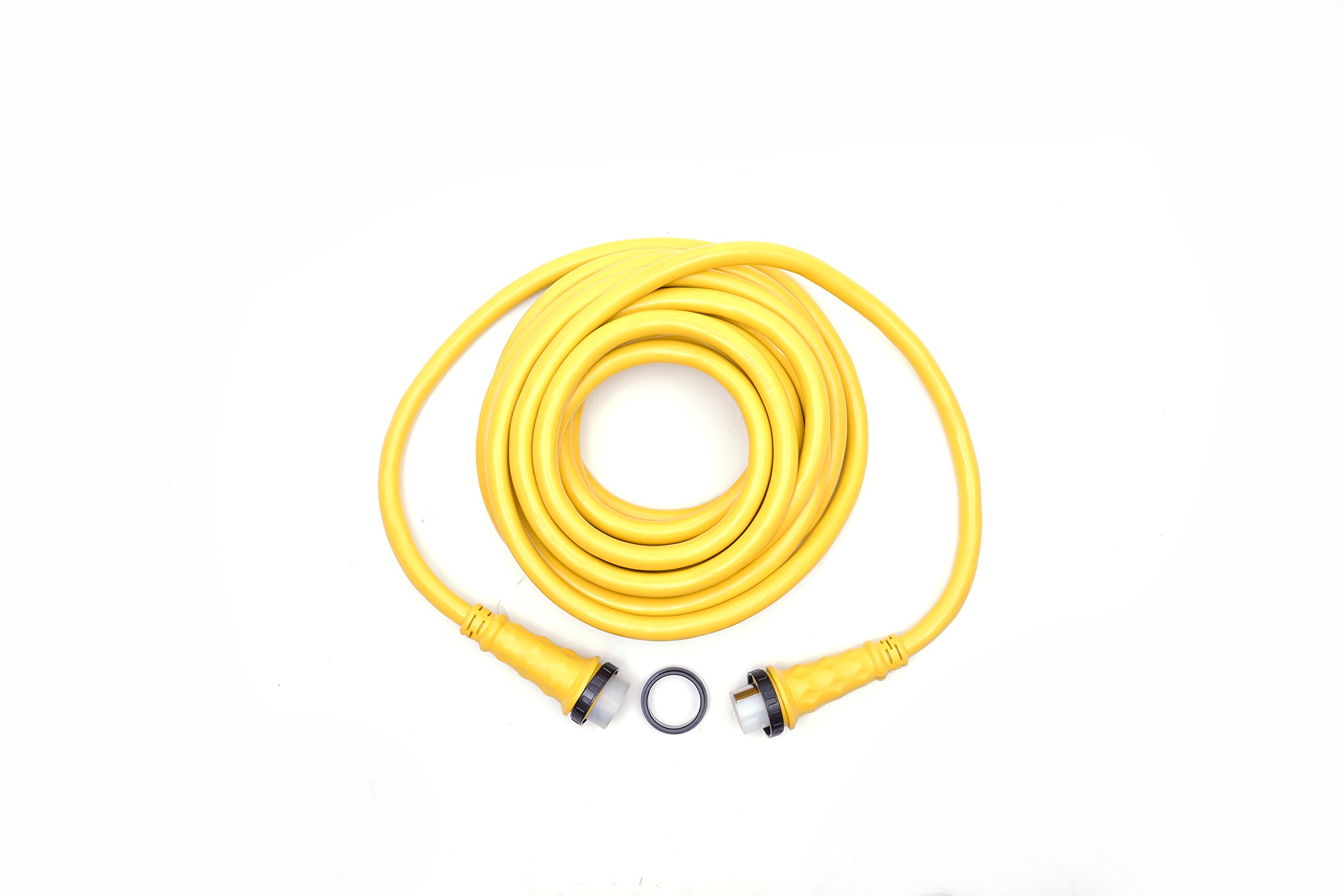 Amp Up Marine & RV Cords 125/250v 50 amp x 50' Marine Shore Power Boat Extension Cord, 50 ft - 21515