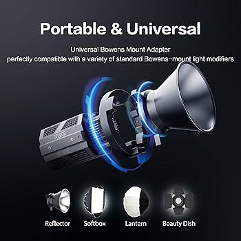 COLBOR CL60R RGB lampa wideo 22974Lux CRI97+ 65 W