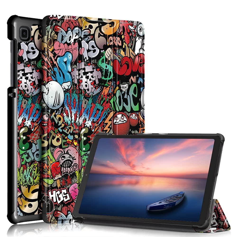 ProElite Smart Trifold Flip case Cover for Samsung Galaxy Tab A7 Lite 8.7" SM-T220/225, Hippy (B0974RZHJV) Amazon Price History, Amazon Price Tracker