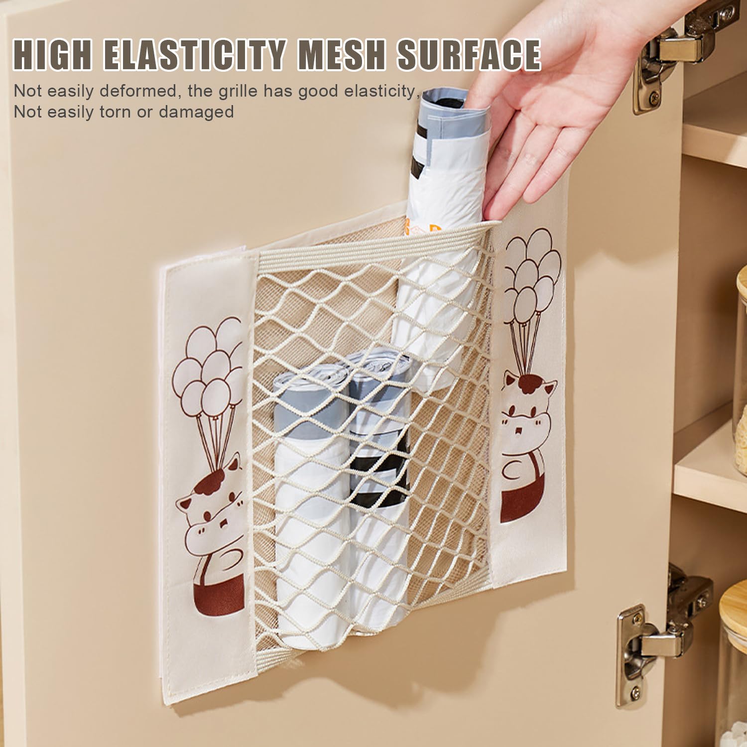 Contenitore per sacchetti della spazzatura, distributore di plastica con supporto adesivo, distributore di sacchetti della spazzatura per il fondo del | Leroy Merlin