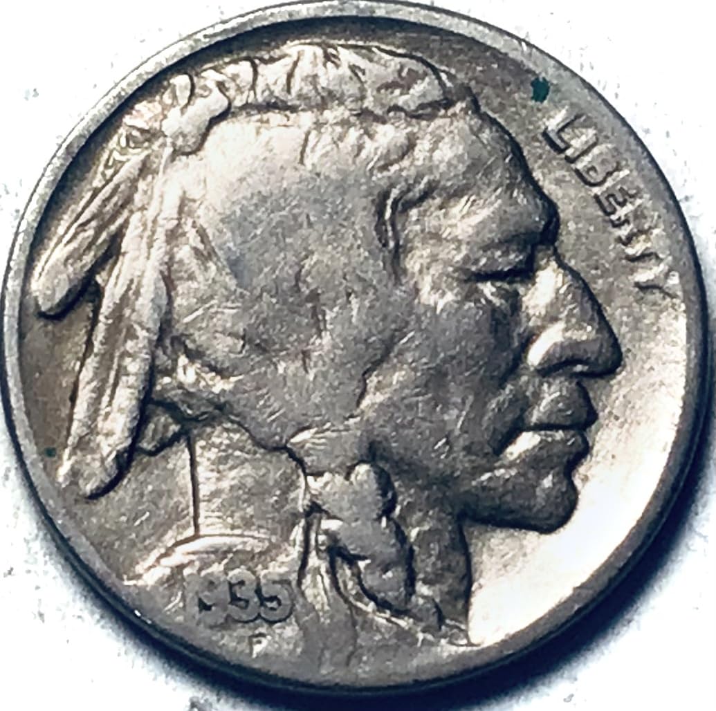 1935 S Buffalo Indian Nickel Very Fine
