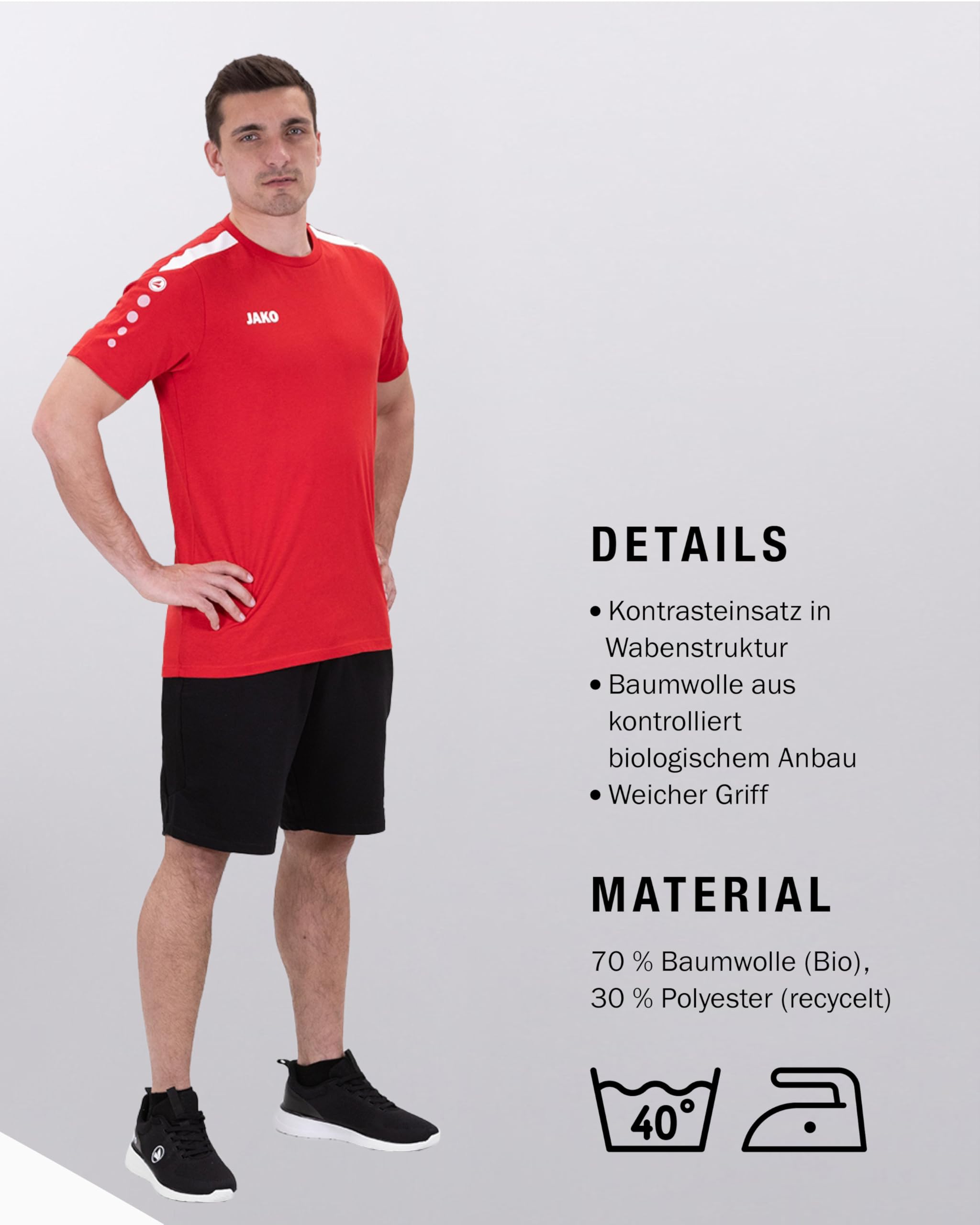 JAKO Power T-Shirt Kids Kinder