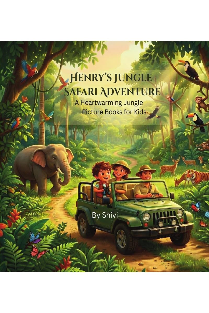 Henry's Jungle Safari Adventure: A Heartwarming Jungle Picture Book for Kids
