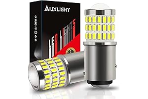 AUXLIGHT 2057 1157 LED Bulbs Xenon White: Illuminating Night Roads with Crystal Clarity