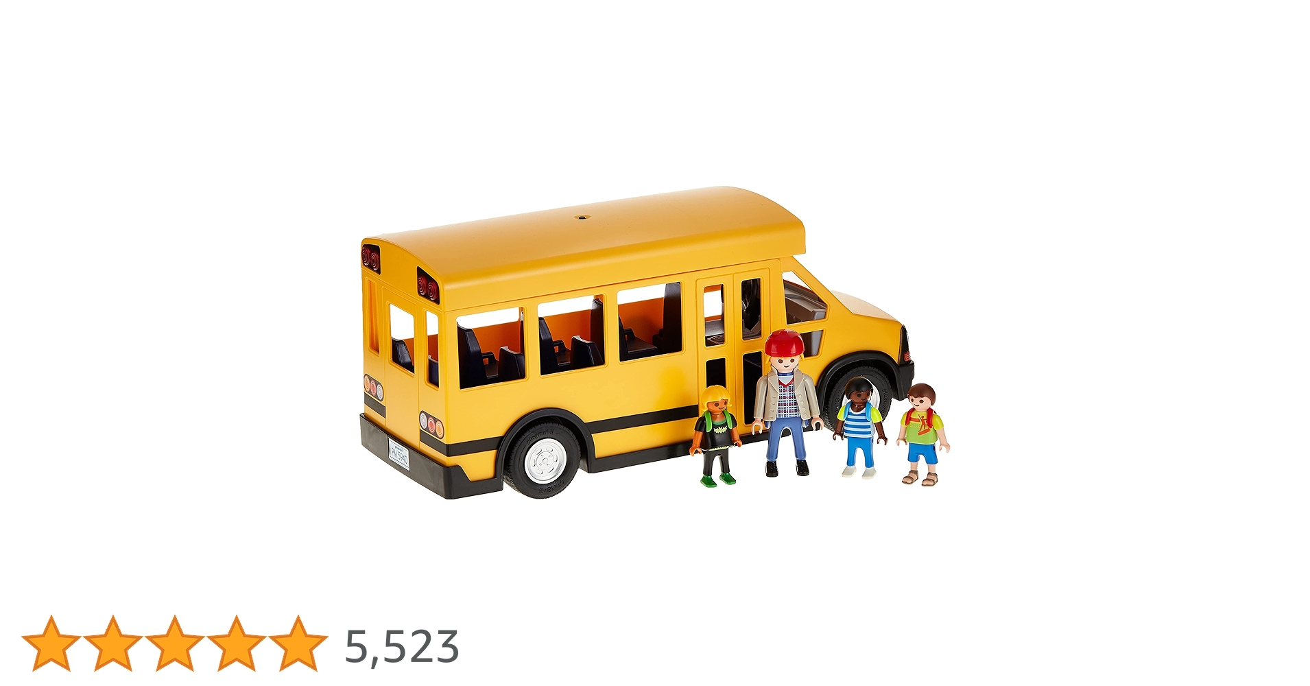 Buy PLAYMOBIL School Bus Multicolor Online at Low Prices in