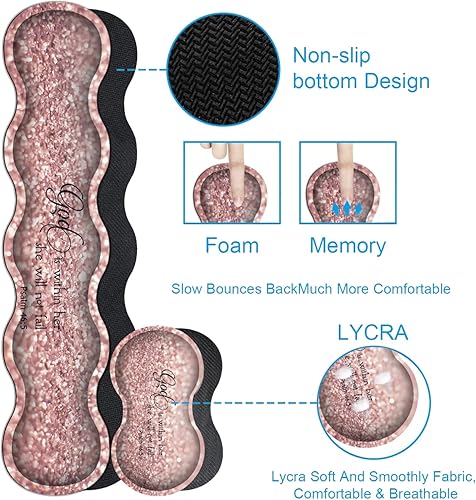Miniatura 6 de Alfombrilla grande para mouse, alfombrilla de escritorio, teclado + reposamuñecas ergonómico para teclado, protector extendido para laptop,