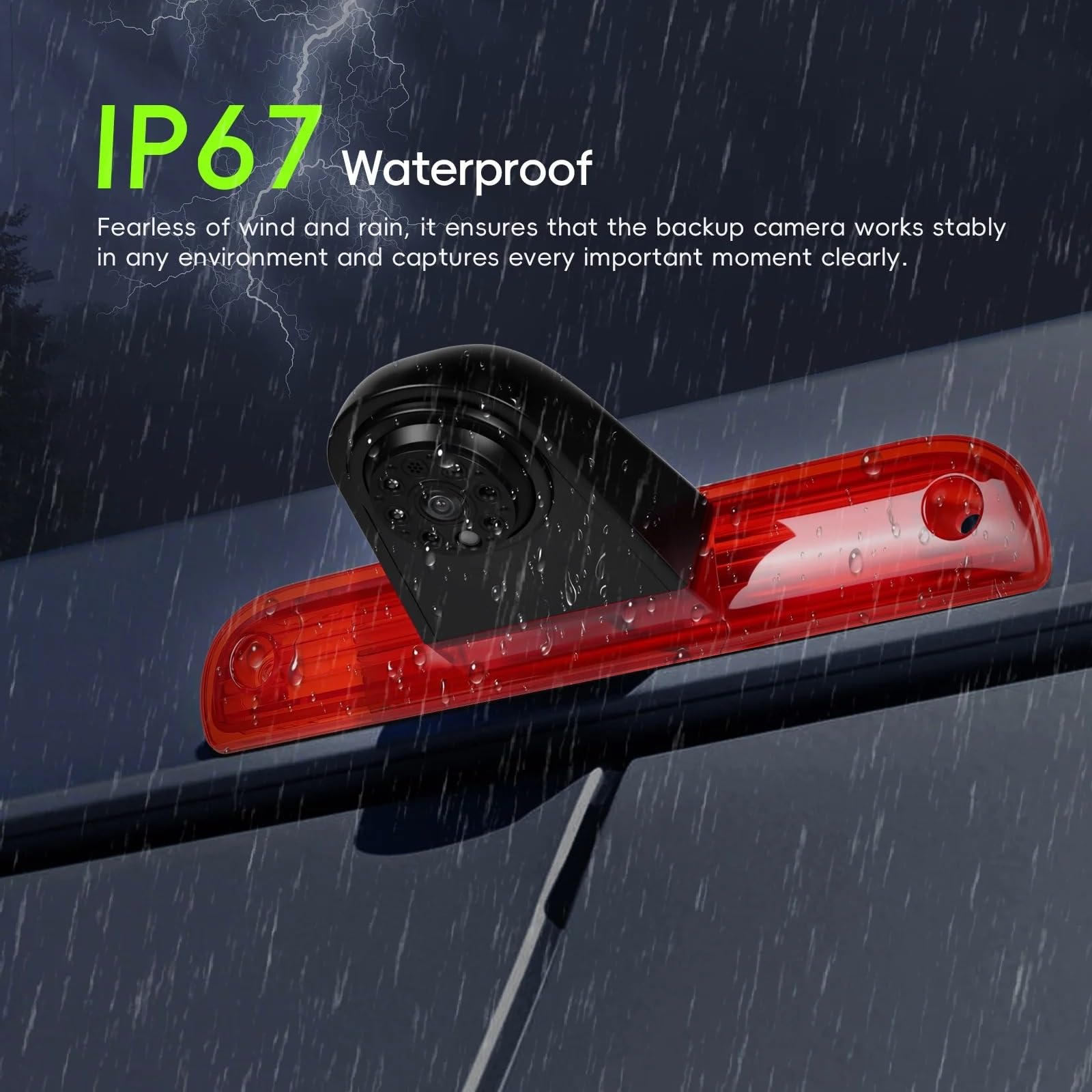 Rückfahrkamera for Peugeot for Boxer 2006-2018 Waterproof Night Vision Car Brake Light Reversing Camera
