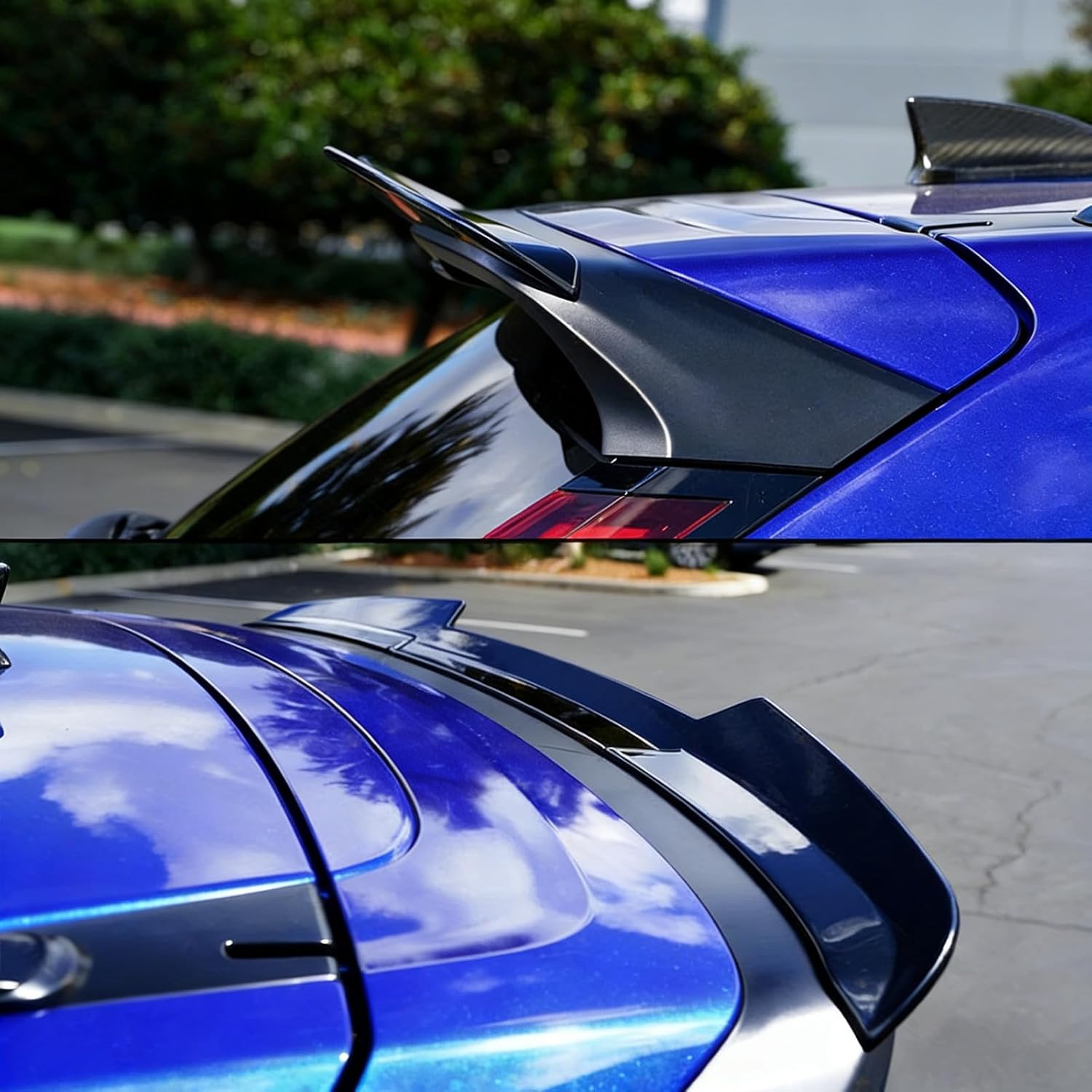Add-on Roof Top Spoiler for Honda CR-V CRV 2023-2026 Rear Wing Extension Gloss Black
