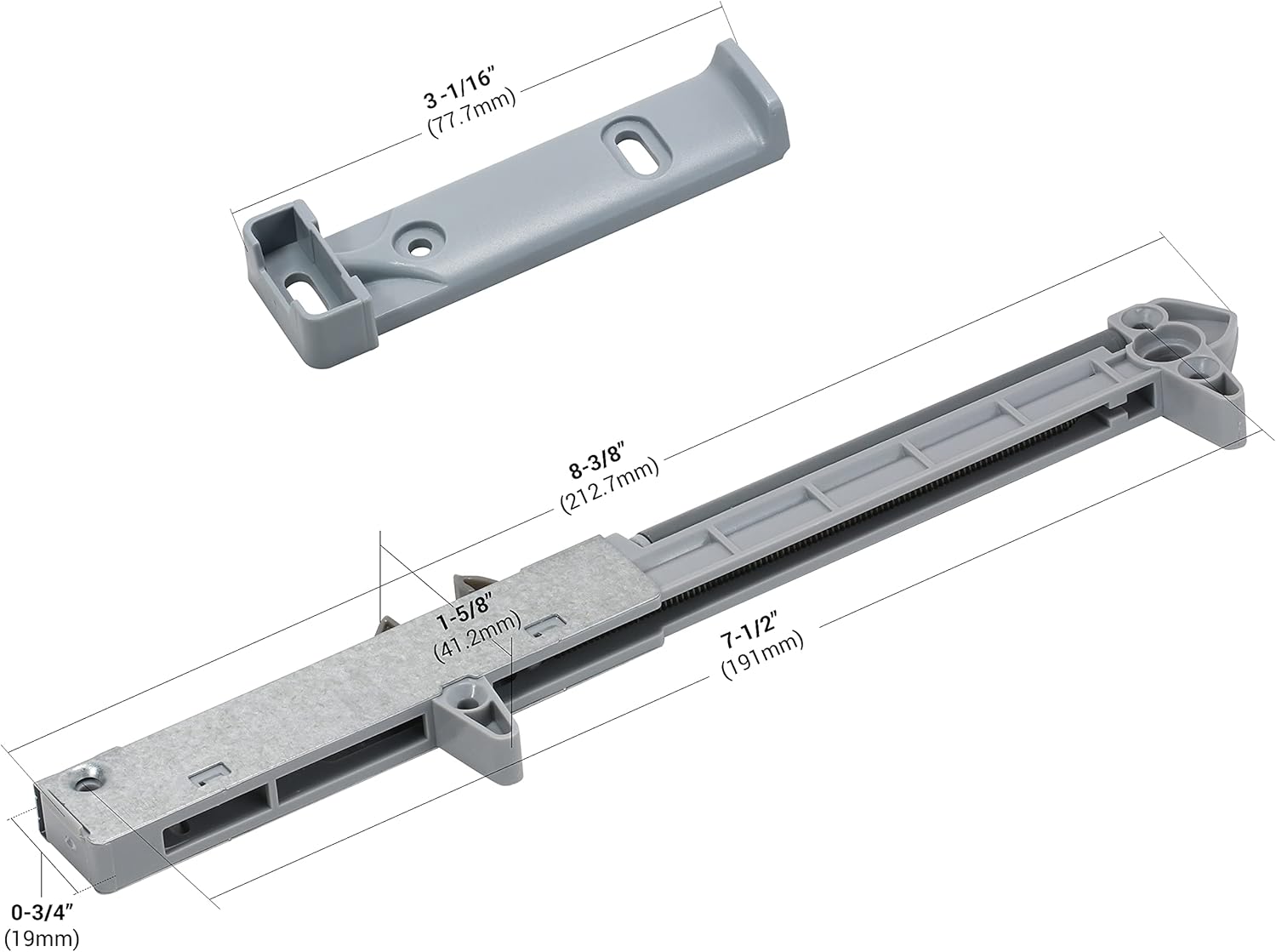 2 Pack Rok Soft Close Drawer Adapters for Wood Barbados Ubuy