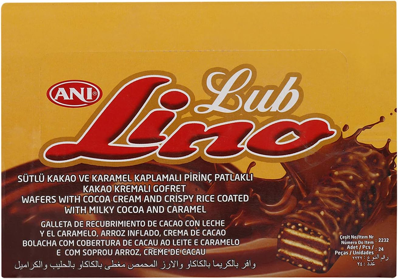 Ani Lub Lino Cocoa Coat Wafer, 24 x 25 gm