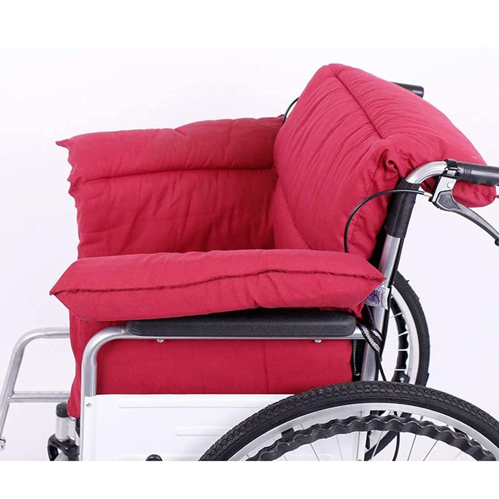 Cojín Respaldo Antiescaras, Cojín Cómodo para Silla de Ruedas con Respaldo, Un cojín de Silla de Ruedas para aliviar la ciática de los Ancianos