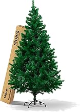 MURIS MRS-ZW001-180 Artificial Christmas Tree, Height 180 cm, Detachable Structure, Collapsible Branches, Metal Folding Stand