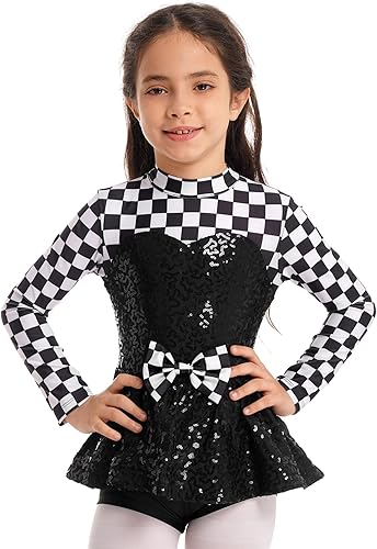 HULIJA Disfraz de piloto de coche de carreras para niños y niñas, traje de fiesta temática de Halloween, juego de rol, disfraz de lentejuelas